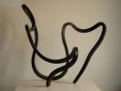Escultura "Forxando o lume VI"