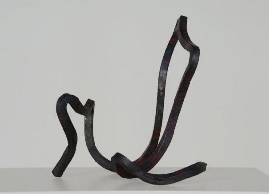 Escultura "Forxando o Lume II"