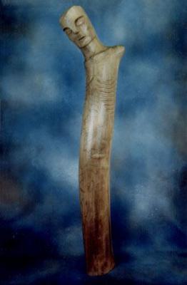 Escultura "Cristo g�tico"