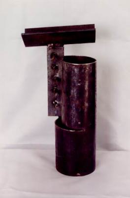 Escultura "Cabeza de muller con sombreiro"