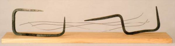 Escultura "Corcheas IV"