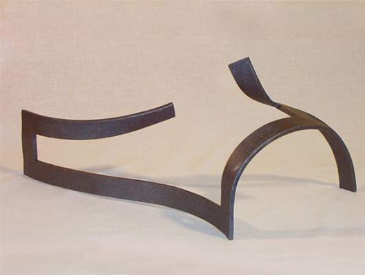Escultura "Lectura do silencio II"