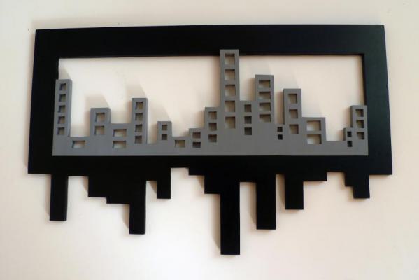 Escultura "Paisaxe Urbano II"