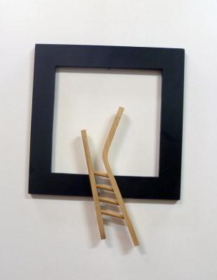 Escultura "Peldaos da liberdade XIV"