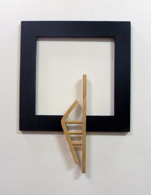 Escultura "Peldaos da liberdade XV"