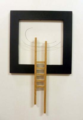 Escultura "Peldaos da liberdade VIII"