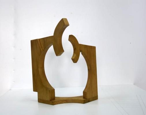 Escultura "Os namorados da L�a"